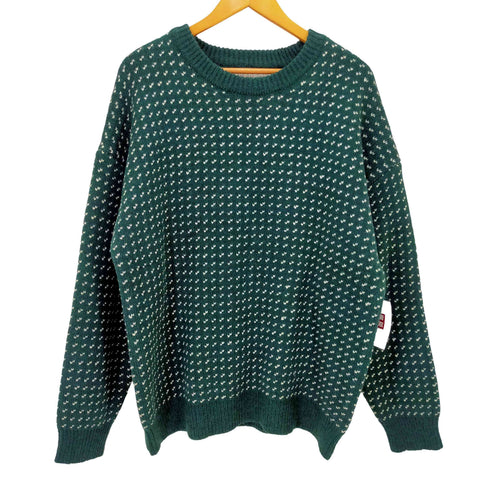 ビーミングバイビームス B:MING by BEAMS バーズアイ クルーネック ニット メンズ XL