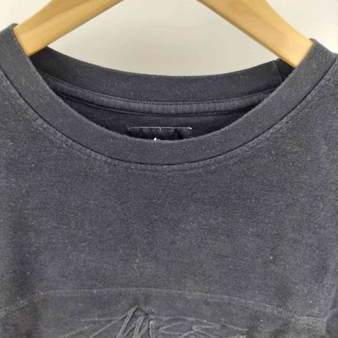 ステューシー Stussy 17SS Reverse Terry Football リバース テリー フットボール クルーネック Tシャツ メンズ import:M