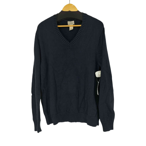 エルエルビーン L.L.Bean Vネック コットンニット メンズ JPN:L