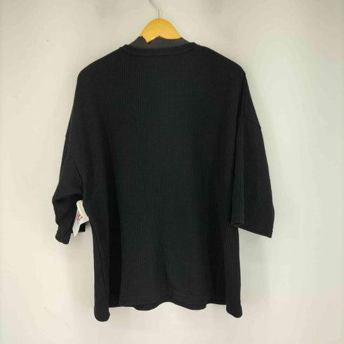 ノーアイディー NO ID. サーマルヘンリーネックBIG-T メンズ ONE SIZE
