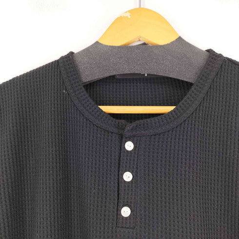 ノーアイディー NO ID. サーマルヘンリーネックBIG-T メンズ ONE SIZE