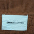 エマクローズ EMMA CLOTHES ジャガードスキッパールーズニットポロシャツ メンズ JPN:M