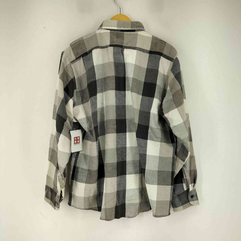 DEE CEE 70~80s USA製 ヘビネル ブロックチェックネルシャツ メンズ