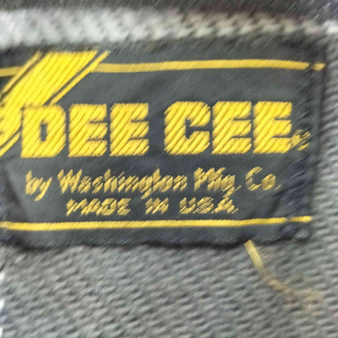 DEE CEE 70~80s USA製 ヘビネル ブロックチェックネルシャツ メンズ