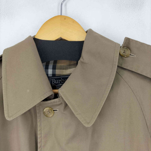 バーバリーズ BURBERRYS 70S-80S ノバチェックエポレット付きトレンチコート メンズ