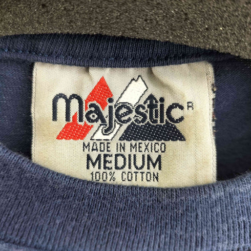 マジェスティック MAJESTIC 90s 刺繍クルーネックTシャツ メンズ JPN:M