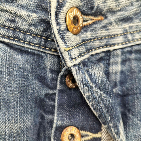 ディーゼル DIESEL BRAVEFORT ダメージデニムパンツ メンズ 32