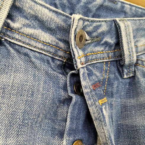 ディーゼル DIESEL STRAMIKS ダメージデニムパンツ メンズ 32