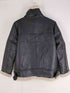 ザラ ZARA フェイクレザー コーティング ムートンジャケット レディース import:M