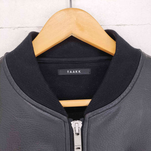 ターク TAAKK 24AW LEATHER SWEAT BLOUSON メンズ JPN:2