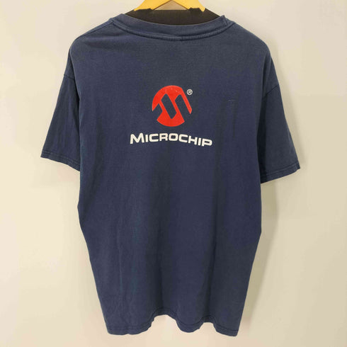 90S MADE IN USA 両面プリント S/S Tシャツ MICROCHIP メンズ import:L