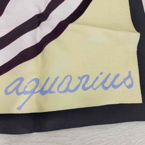 ジルサンダー JIL SANDER FOULARD 60X60 AQUARIUS メンズ