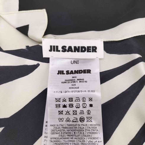 ジルサンダー JIL SANDER FOULARD SCARF メンズ