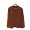 ナノユニバース NANO universe L/S ボックスシルエット開襟シャツ メンズ JPN:L
