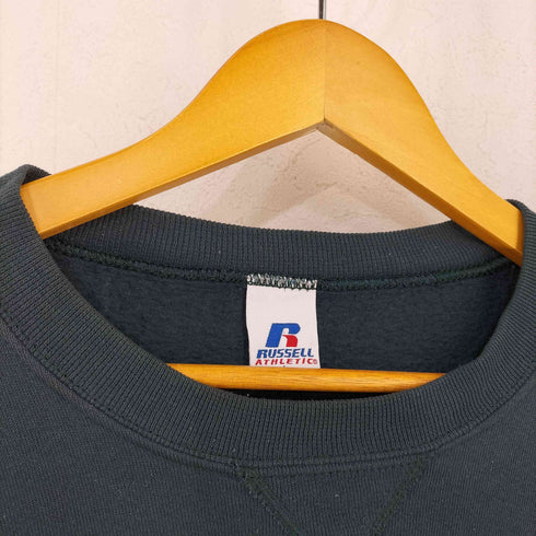 ラッセルアスレチック RUSSELL ATHLETIC エルサルバドル製 前V 裏起毛 クルーネックスウェット メンズ import:L