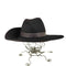 タカヒロミヤシタザソロイスト TAKAHIRO MIYASHITA The SoloIst. double ringed adjustable hat brim シープレザーベルト ラビットファフェルトハット メンズ 0.