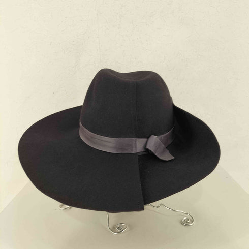 タカヒロミヤシタザソロイスト TAKAHIRO MIYASHITA The SoloIst. double ringed adjustable hat brim シープレザーベルト ラビットファフェルトハット メンズ 0.