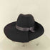 タカヒロミヤシタザソロイスト TAKAHIRO MIYASHITA The SoloIst. double ringed adjustable hat brim シープレザーベルト ラビットファフェルトハット メンズ 0.