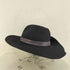 タカヒロミヤシタザソロイスト TAKAHIRO MIYASHITA The SoloIst. double ringed adjustable hat brim シープレザーベルト ラビットファフェルトハット メンズ 0.