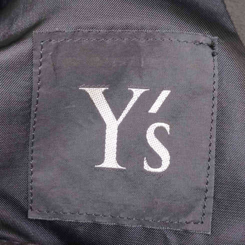 ワイズ Ys スウェード レザー トラッカー ジャケット メンズ