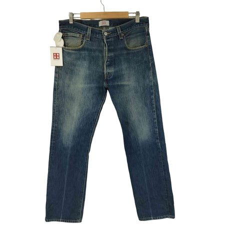 リーバイス Levis メキシコ製 501 ボタンフライデニムパンツ メンズ 34×32