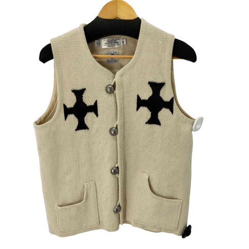ロータス LOTUS DELUXE MADE THE CROSS DESIGN VEST / TRUJILLO'S CHIMAYO メンズ import:M