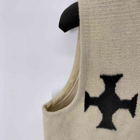 ロータス LOTUS DELUXE MADE THE CROSS DESIGN VEST / TRUJILLO'S CHIMAYO メンズ import:M