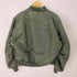 アルファインダストリーズ ALPHA INDUSTRIES USA製 80S後期 IDEALジップ ALPHA社製 MA-1フライトジャケット ワッペン リメイク メンズ JPN:L