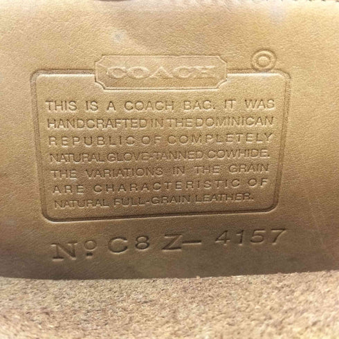 コーチ COACH OLD レザーショルダーバッグ レディース