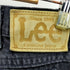 リー Lee 200-8908 ブラックデニムパンツ メンズ 36-30