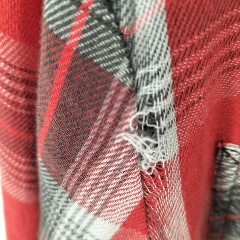 デニムアンドサプライラルフローレン DENIM&SUPPLY RALPH RAUREN 裏ボア フランネルチェックシャツジャケット ダブルポケット メンズ JPN:M