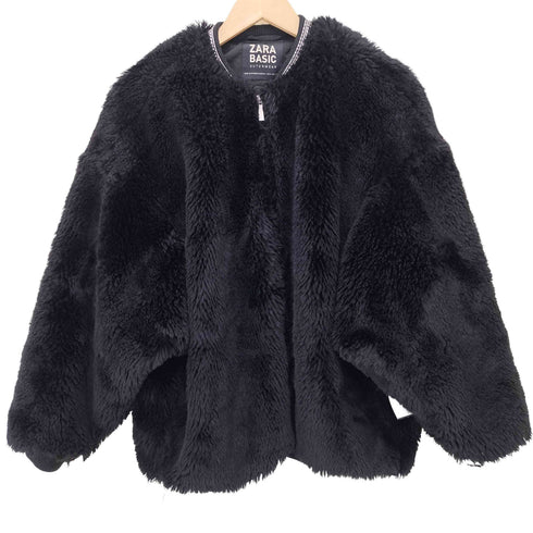 ザラ ZARA ノーカラーファージップアップジャケット メンズ JPN:S
