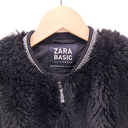 ザラ ZARA ノーカラーファージップアップジャケット メンズ JPN:S