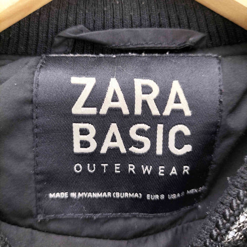 ザラ ZARA ノーカラーファージップアップジャケット メンズ JPN:S