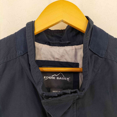 エディーバウアー Eddie Bauer MADE IN INDIA マルチポケット リップストップナイロンベスト TRAVEX メンズ TL