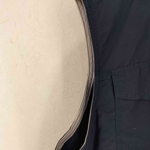 エディーバウアー Eddie Bauer MADE IN INDIA マルチポケット リップストップナイロンベスト TRAVEX メンズ TL
