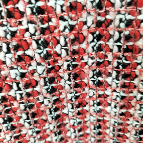 ザラ ZARA フリンジデザイン ハイネックツイードプルオーバー レディース import:XS