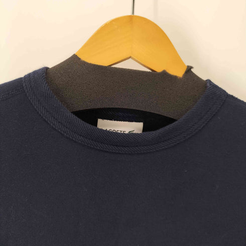 ラコステ LACOSTE レギュラーフィット プレミアムコットンクルーネックスウェット メンズ import:M