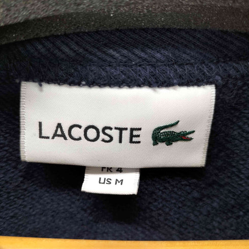 ラコステ LACOSTE レギュラーフィット プレミアムコットンクルーネックスウェット メンズ import:M
