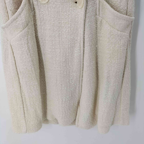 ザラ ZARA コットンロングベスト ジレ レディース import:M