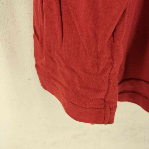 American Vintage MADE IN PORTUGAL 片ポケ ヘンリーネックL/Sカットソー 裾袖シングル メンズ import:M