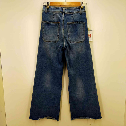 ザラ ZARA marine straight ワイドデニムパンツ レディース JPN:S