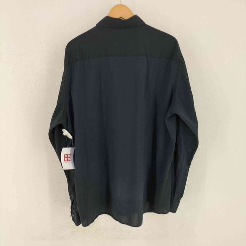 ヴァンヒューゼン VAN HEUSEN _STUDIO コットンL/Sシャツ メンズ import:XL 17-17 1/2