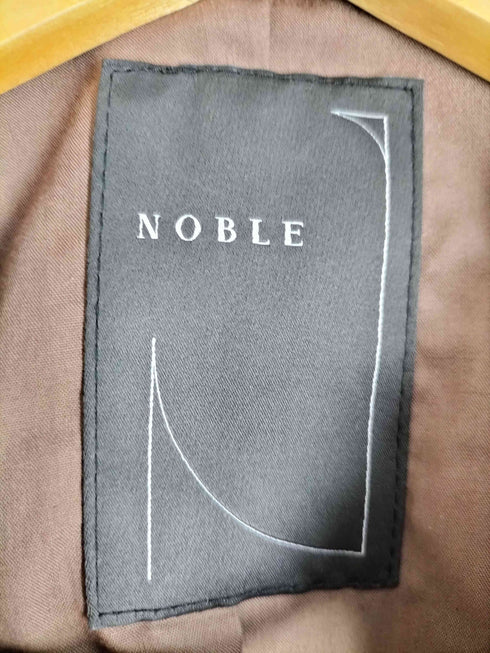 ノーブル Noble ソフトラムレザーライダースブルゾン レディース JPN:36