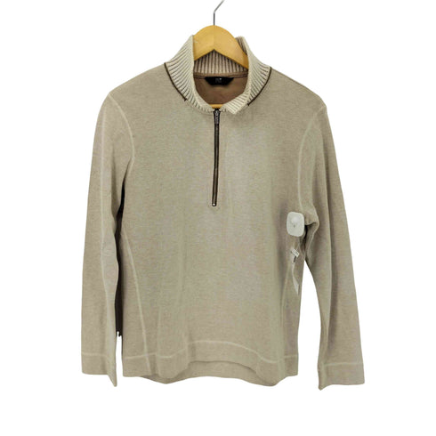 ニジュウサンクオム 23区HOMME コットン ハーフジップアップニット メンズ 46