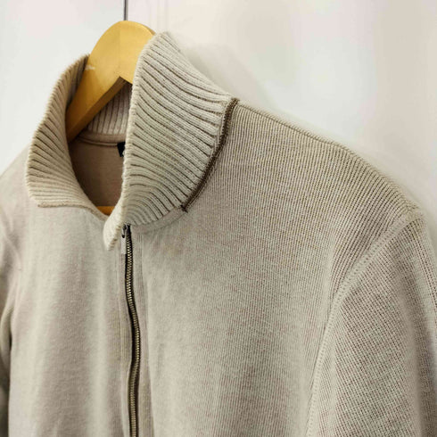 ニジュウサンクオム 23区HOMME コットン ハーフジップアップニット メンズ 46