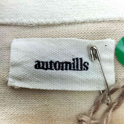 automills SAILOR SWEATER COMBINATION APRON C/P BORDER KNIT レディース JPN:2