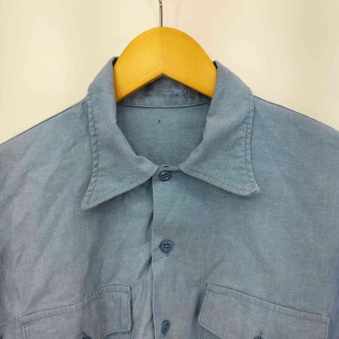 ユーエスネイビー U.S.NAVY 90S シャンブレーシャツ メンズ 23