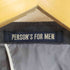 パーソンズフォーメン person's for men ウールポリ 2Bテーラードジャケット スラックス セットアップ メンズ 92-78-175 YA6