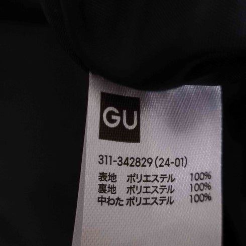 ジーユー GU ヒートバデッドベスト メンズ JPN:M